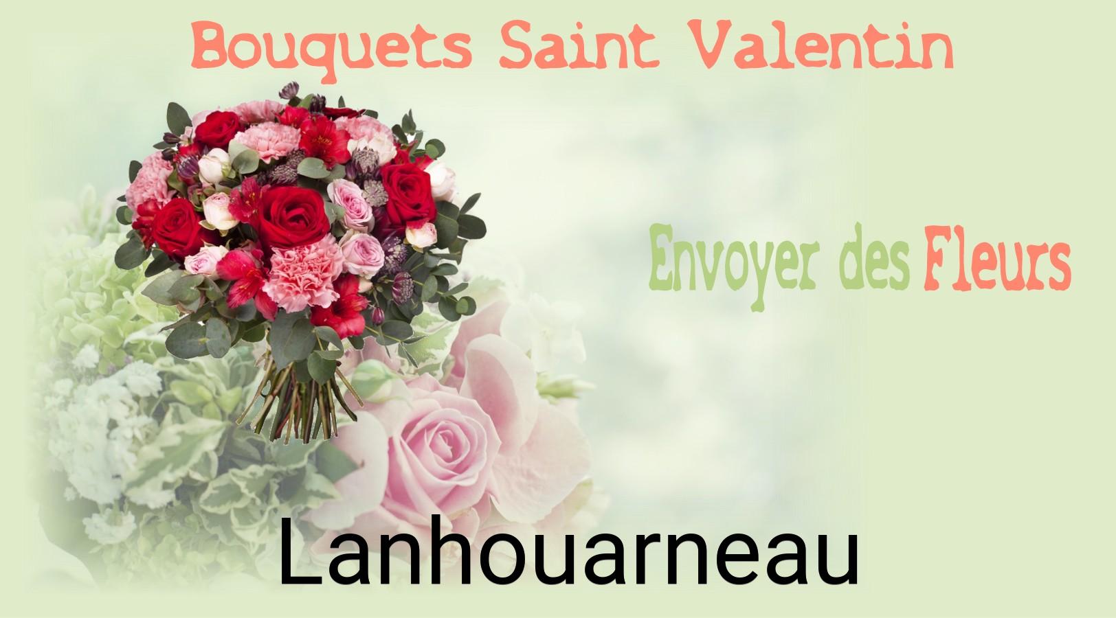 Roses de Saint-Valentin livrées à Lanhouarneau